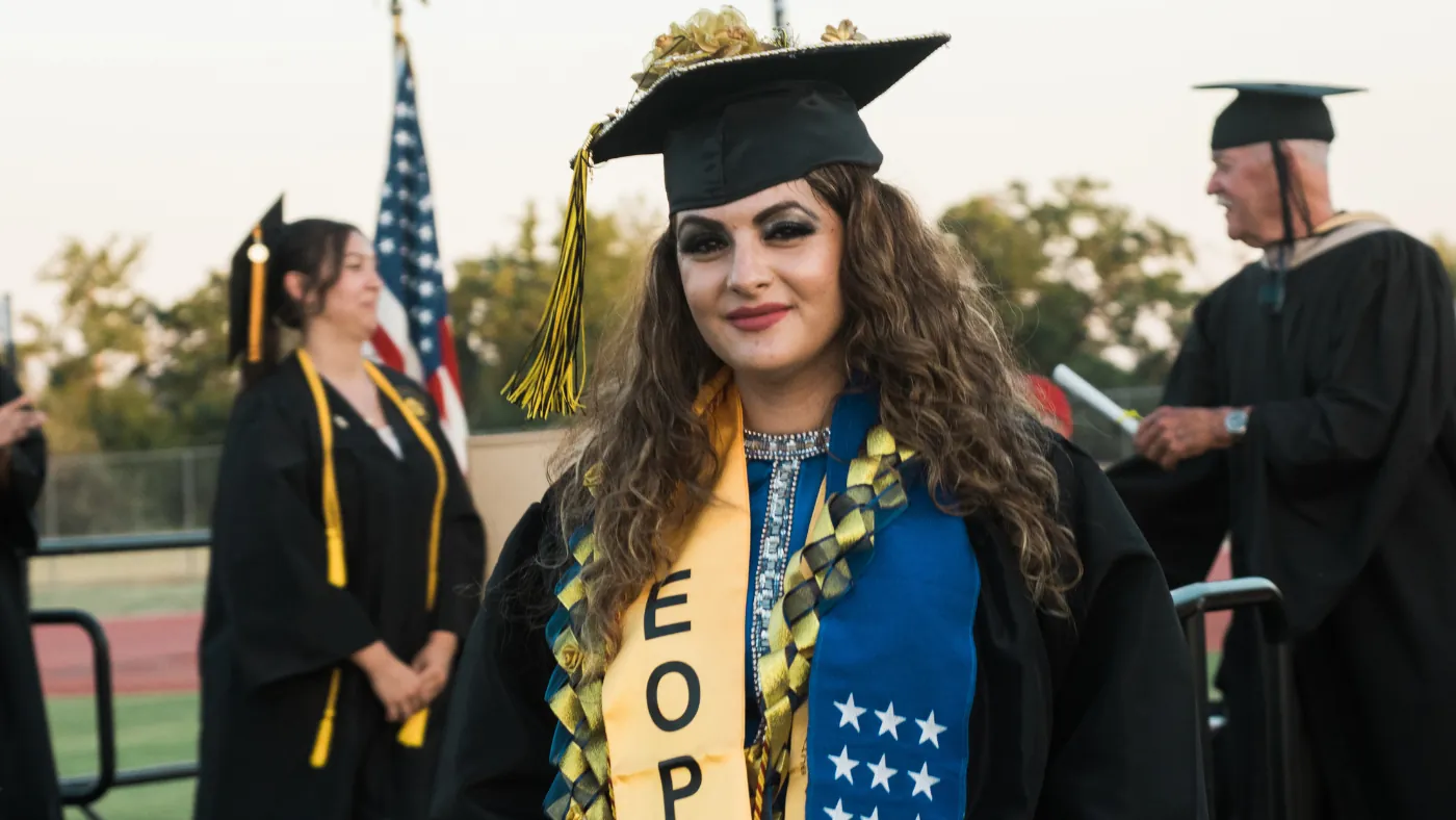 Butte College female eops graduate at commencement ceremony