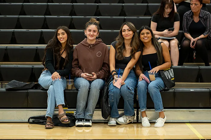 Butte College Students gather in auditorium