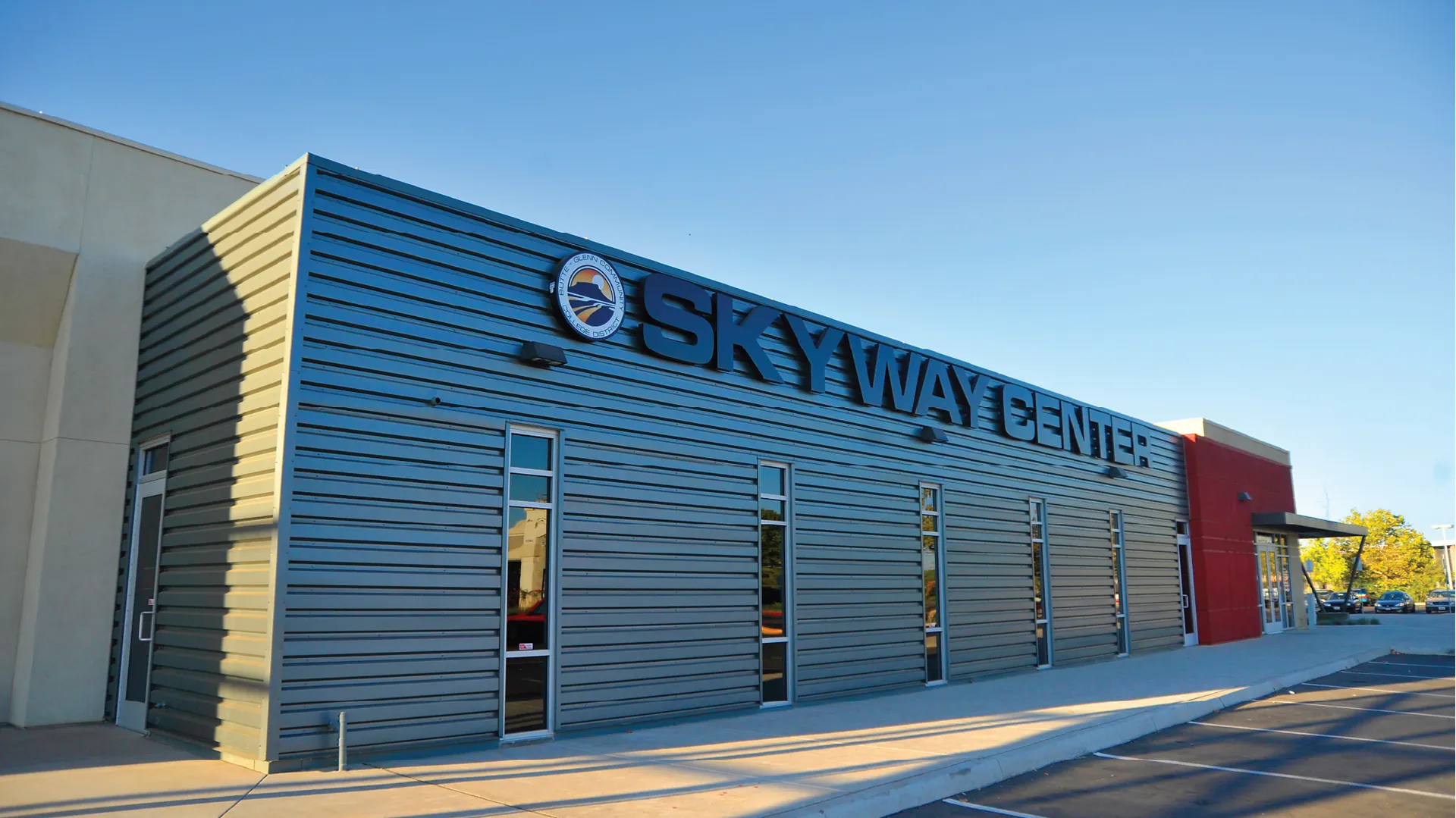 Butte College Skyway Center; building exterior