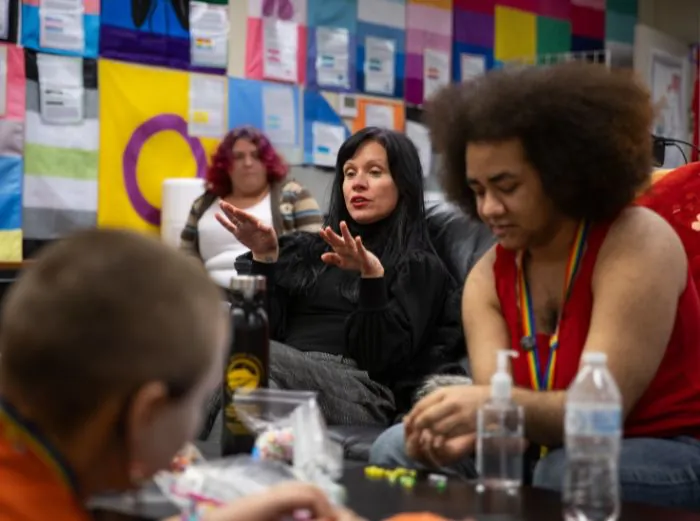 Butte College Students in the Queer Resource Center