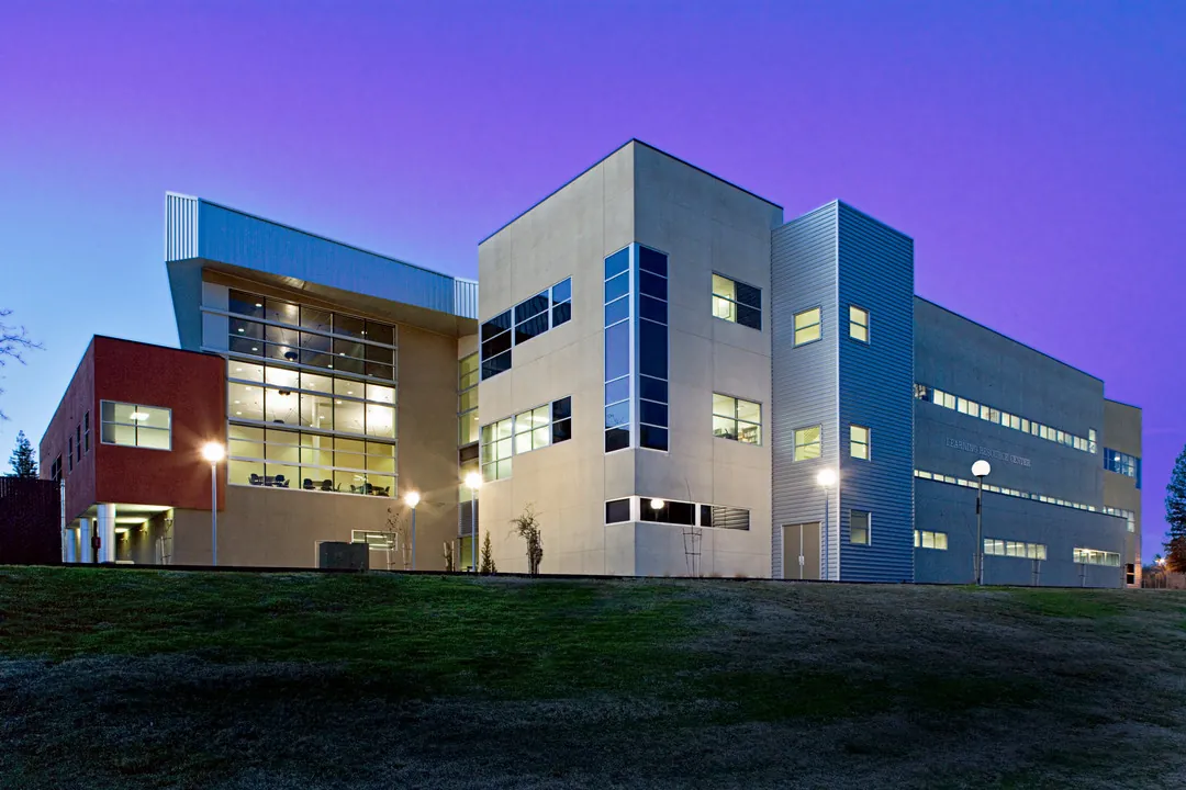 Butte College History; LRC building exterior