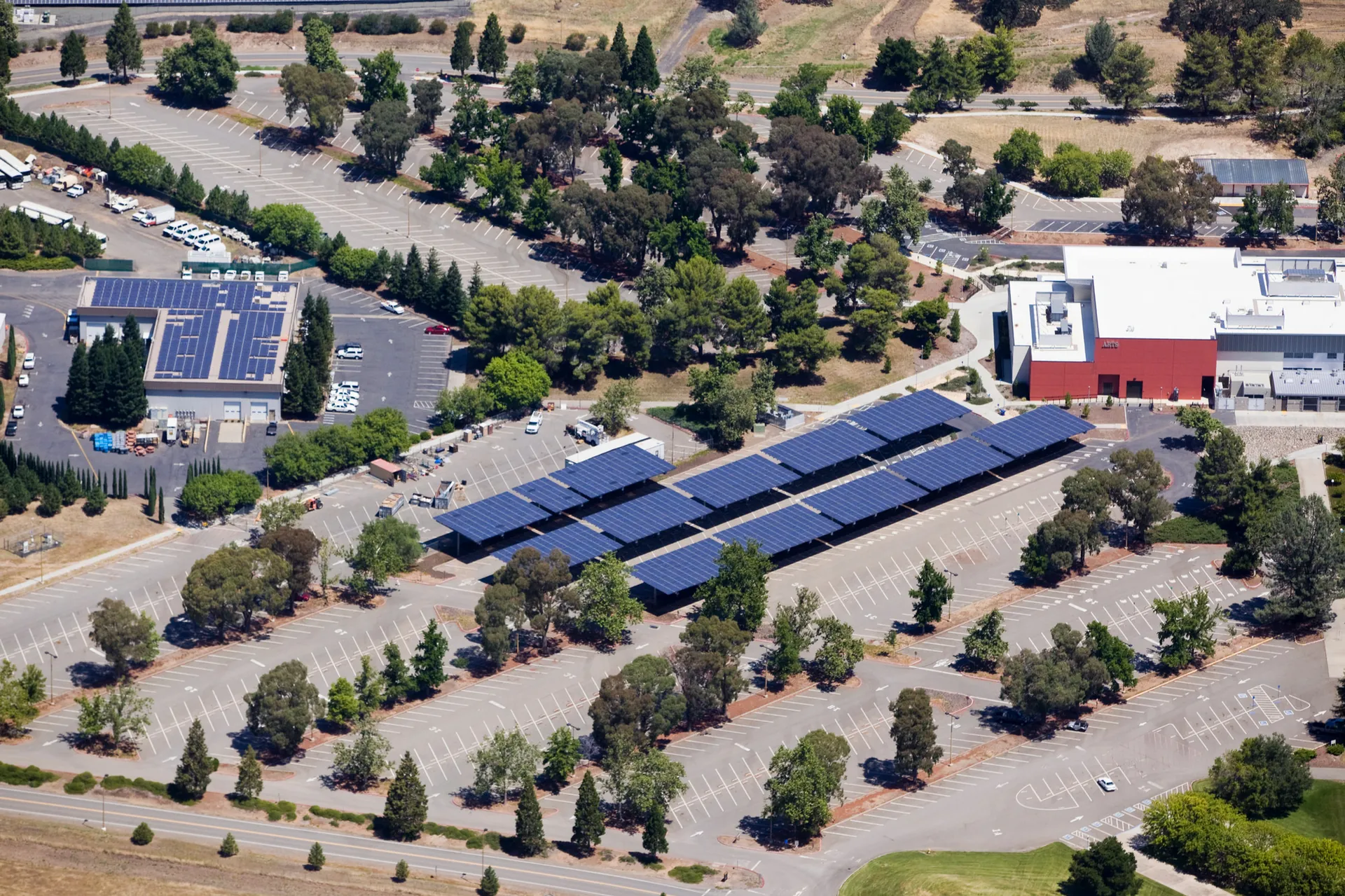 Butte College Main Campus; Solar Array