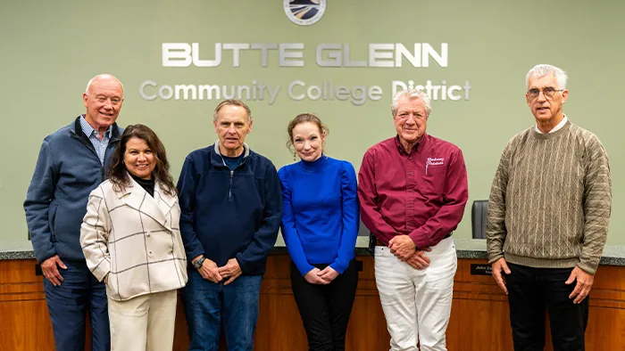 Butte College measure j oversight committee group photo