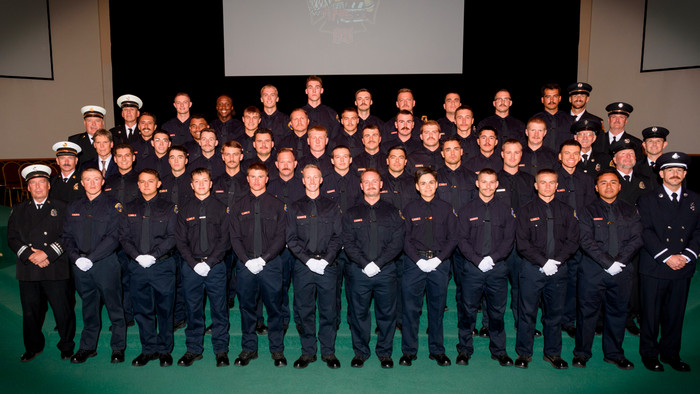 fire academy graduation