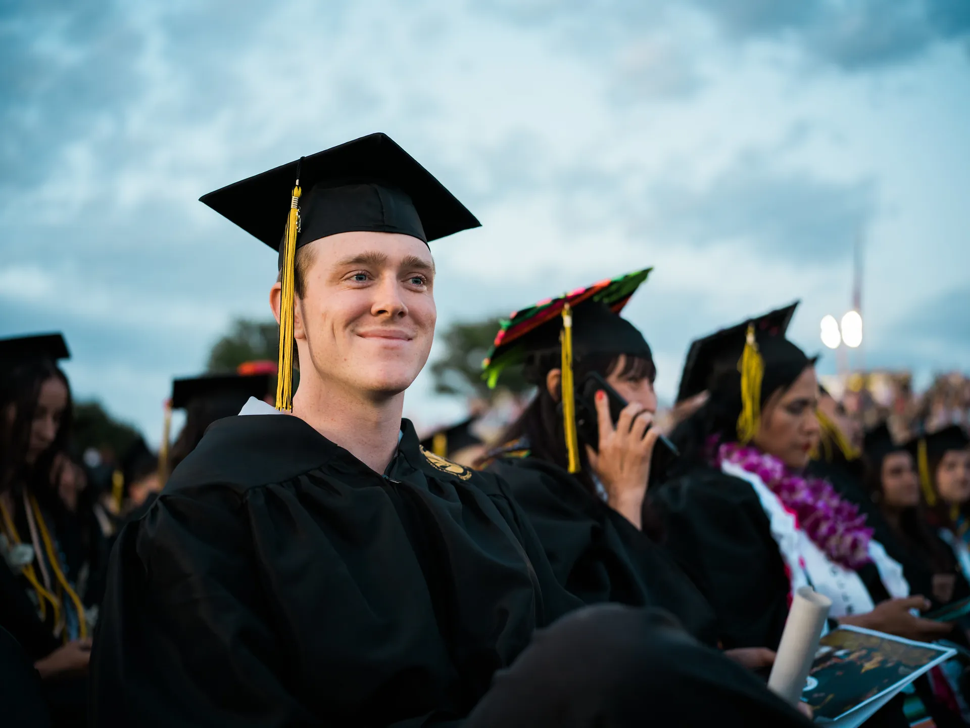 Butte College Graduates are all smiles at commencement ceremony