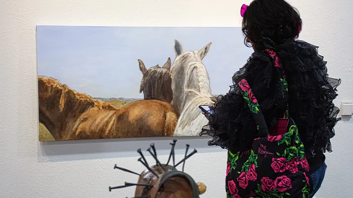 Art on display at the Butte College Campus Art Gallery