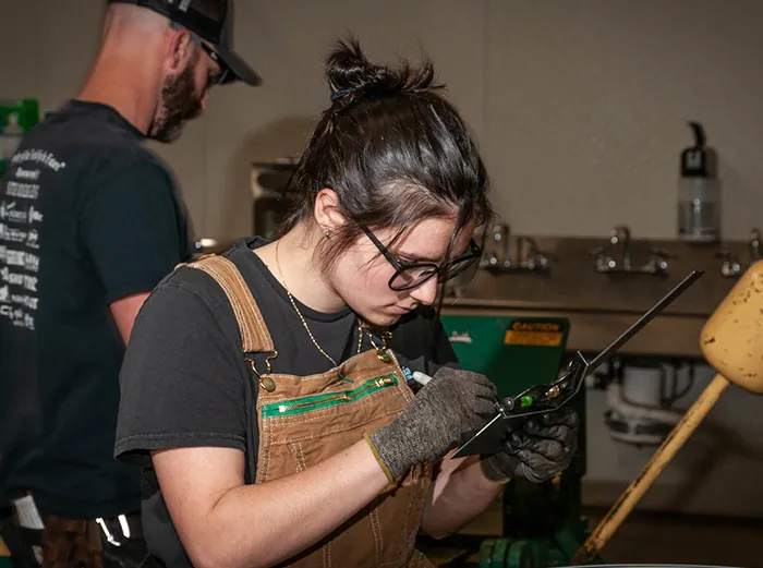 Butte College Student prepares for final exam