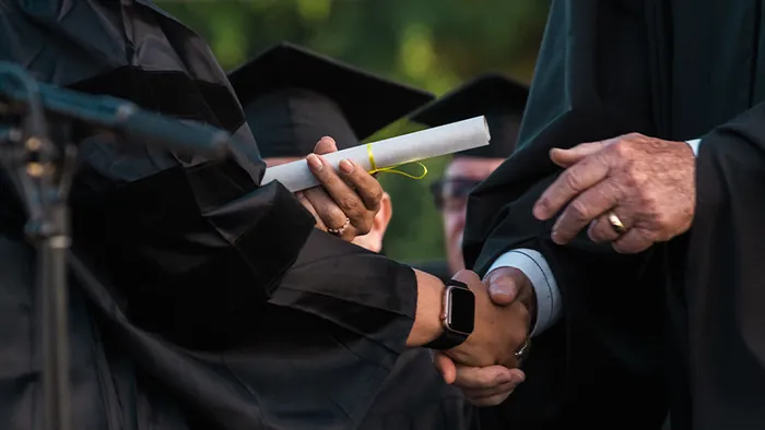 Butte College Students received diploma at commencement ceremony