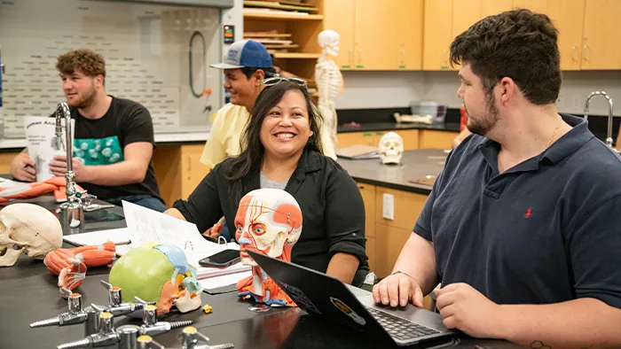 Butte College Glenn Center Students enjoy class