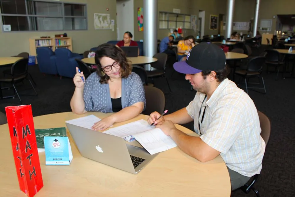 Butte College Student gets assistance with homework