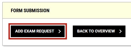 Add exam request button