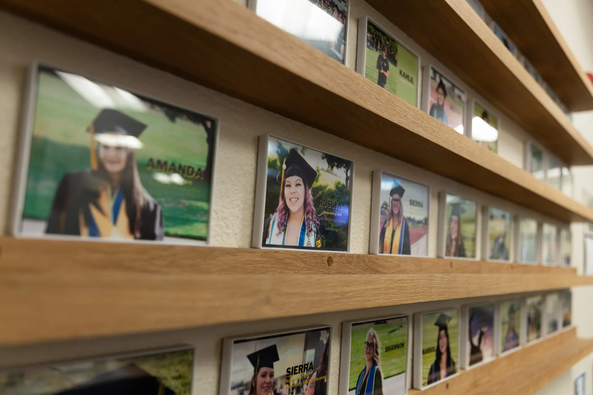 Butte College Inspiring Scholars photo display