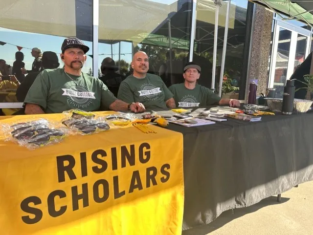 Butte College rising scholars youth justice support program tabling event